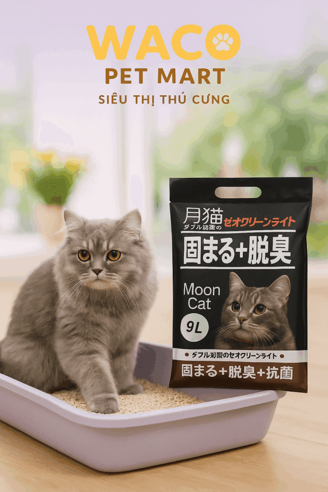 Cát đất sét Moon Cat