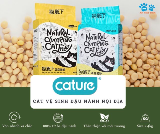 Cát đậu nành mix gỗ Cature - Ảnh 2