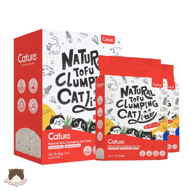 Cát đậu nành Cature đỏ 7L - bản công ty - Ảnh 4