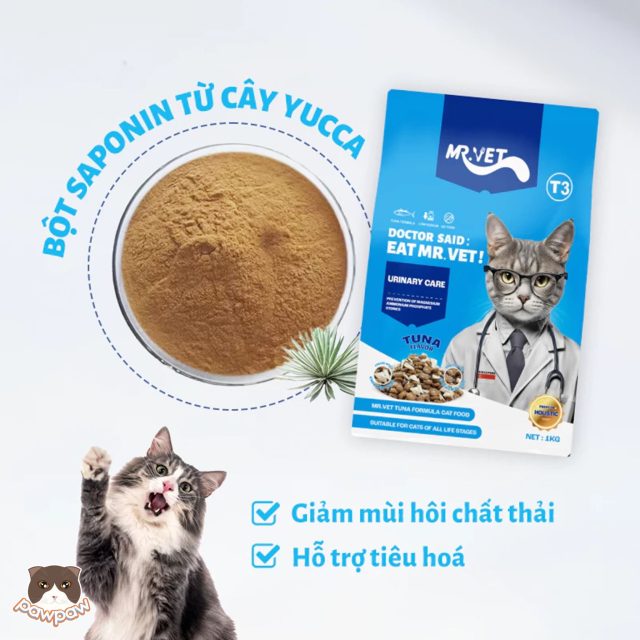 Hạt Mr.Vet 1kg cho mèo - Ảnh 4