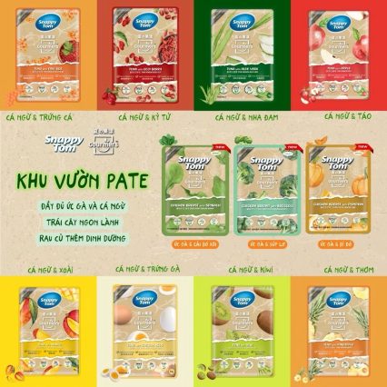 Pate Snappy Tom trái cây