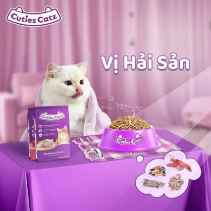 Hạt Cuties Cat cho mèo trưởng thành