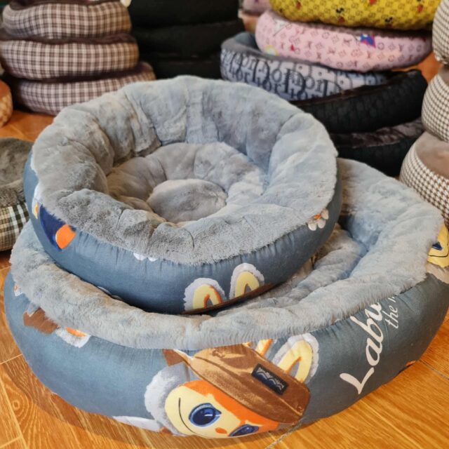 Nệm tròn hoạ tiết 3 size