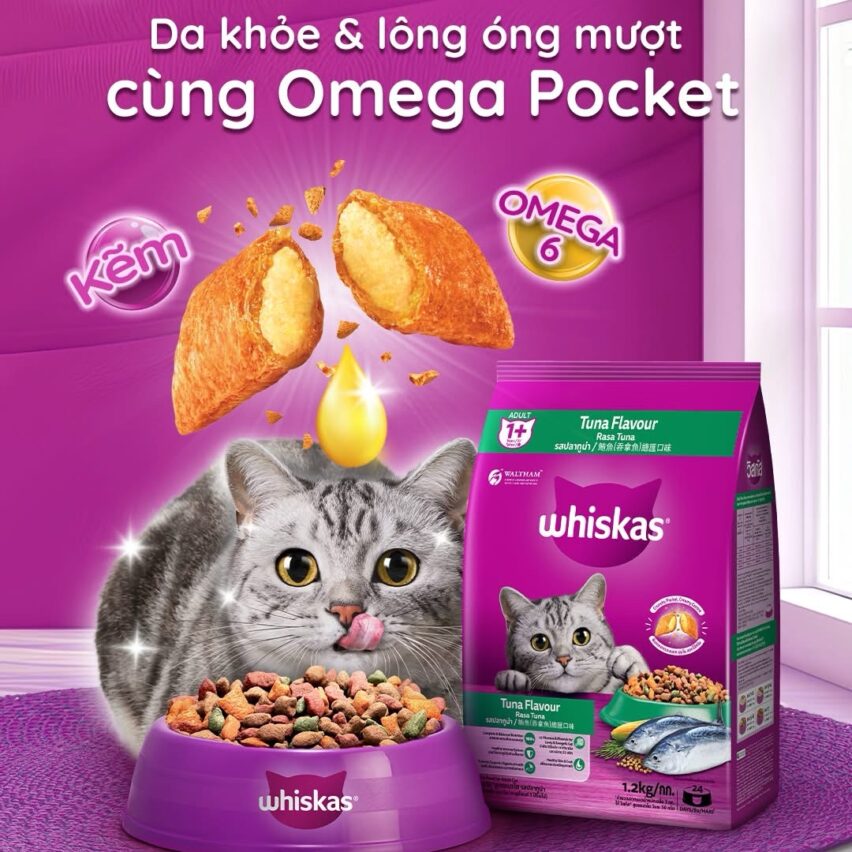 Hạt Whiskas cho mèo trưởng thành