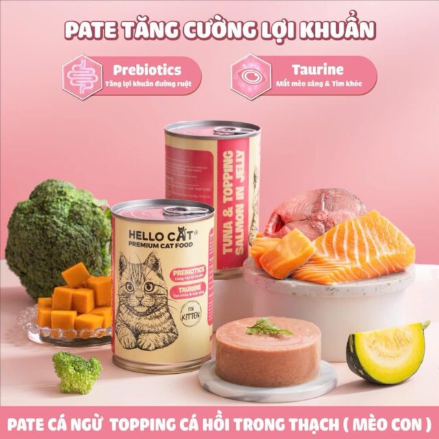 Pate Hello Cat lon 400gr - Ảnh 7