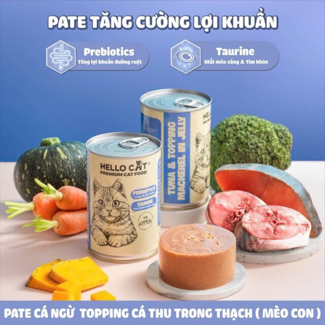 Pate Hello Cat lon 400gr - Ảnh 3
