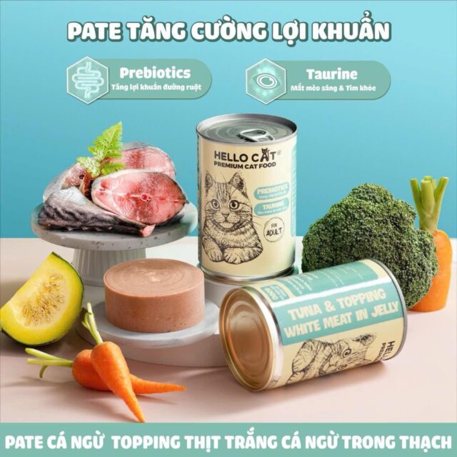 Pate Hello Cat lon 400gr - Ảnh 4