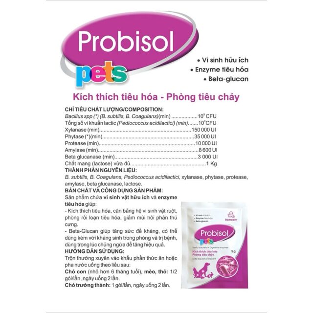 Men tiêu hoá Probisol - Ảnh 2