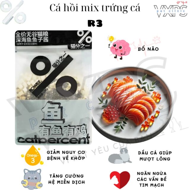 Hạt Catpercent mix trái cây siêu topping cho mèo mọi lứa tuổi túi 1.5kg - Ảnh 5
