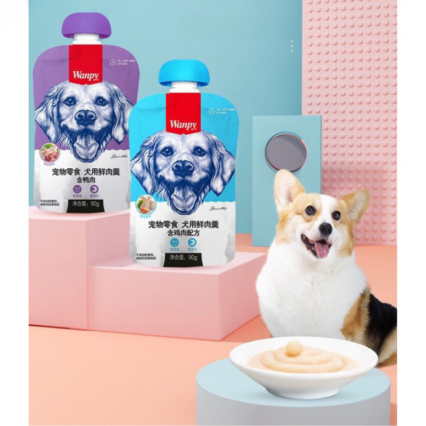 Súp thưởng Wanpy nắp vặn cho chó