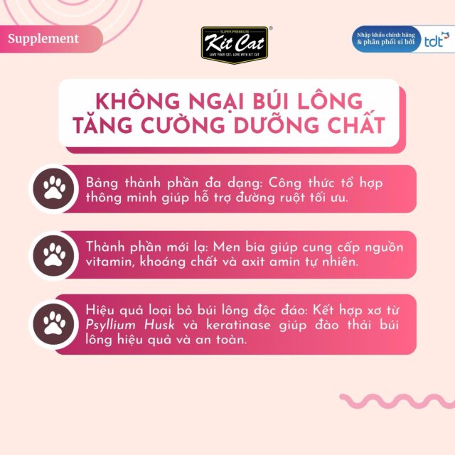 Gel tiêu búi lông KitCat - Ảnh 3