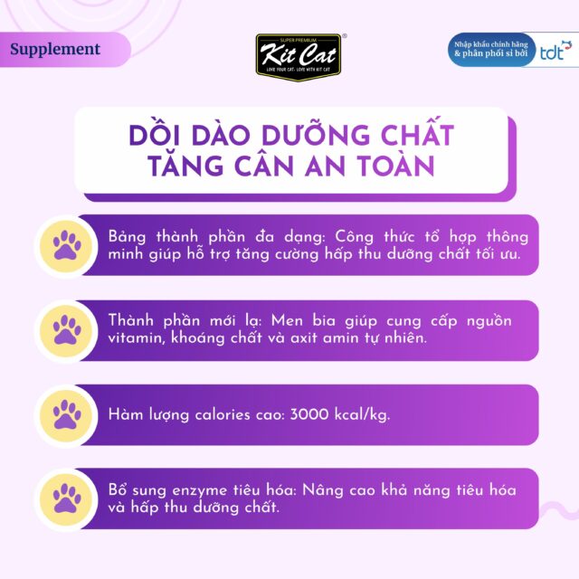 Gel dinh dưỡng KitCat hỗ trợ tăng cân - Ảnh 4