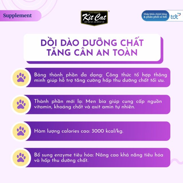 Gel dinh dưỡng KitCat hỗ trợ tăng cân - Ảnh 4