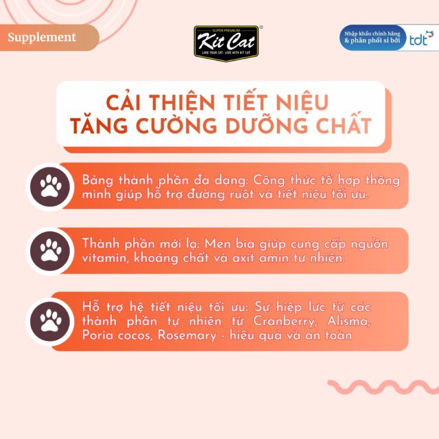 Gel hỗ trợ tiết niệu KitCat - Ảnh 3