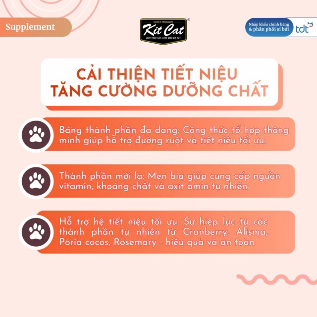 Gel hỗ trợ tiết niệu KitCat - Ảnh 3