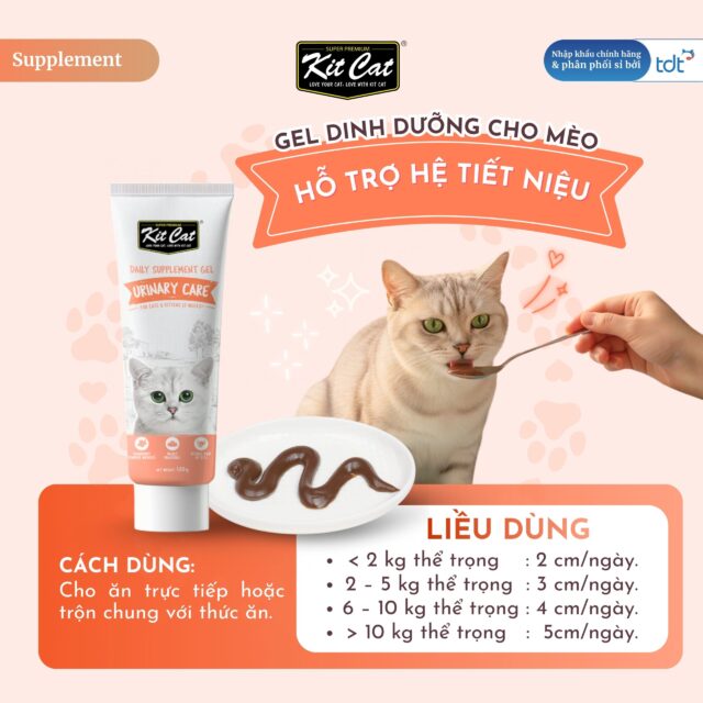 Gel hỗ trợ tiết niệu KitCat - Ảnh 5