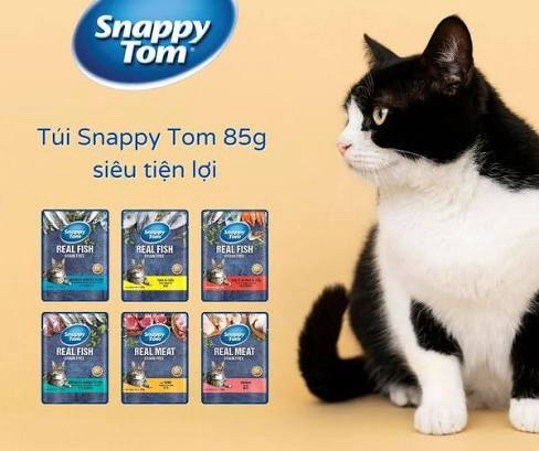 Pate Snappy Tom gói 85gr - Ảnh 3