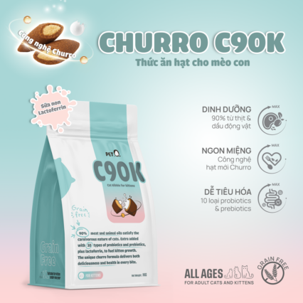 Hạt PetQ Churro túi 1kg