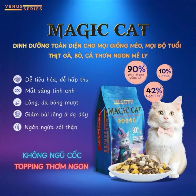 Hạt Magic Cat mix topping không ngũ cốc túi 1kg - Ảnh 3