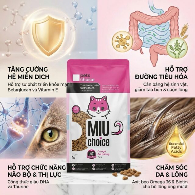 Hạt Miu Choice túi 1kg - Ảnh 2