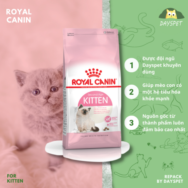 Hạt Royal Canin Kitten cao cấp cho mèo con - Ảnh 2