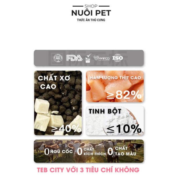 Hạt Tebcity nội địa Trung mix topping túi 1.5kg - Ảnh 2