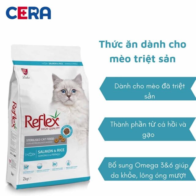 Hạt Reflex túi 2kg vị gạo cho mèo mọi lứa tuổi - Ảnh 7