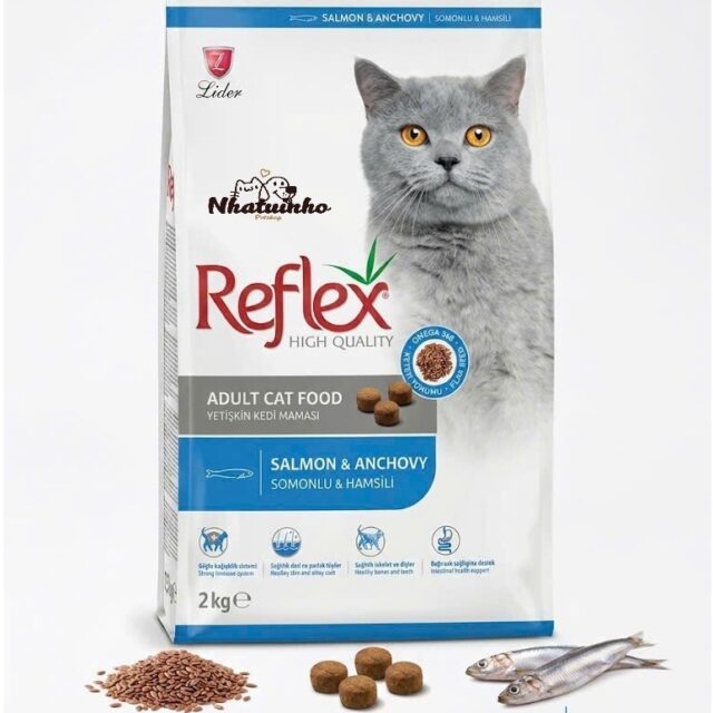 Hạt Reflex túi 2kg vị gạo cho mèo mọi lứa tuổi - Ảnh 8